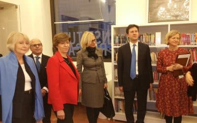 Inauguration de la Médiathèque de l’Institut français de Florence
